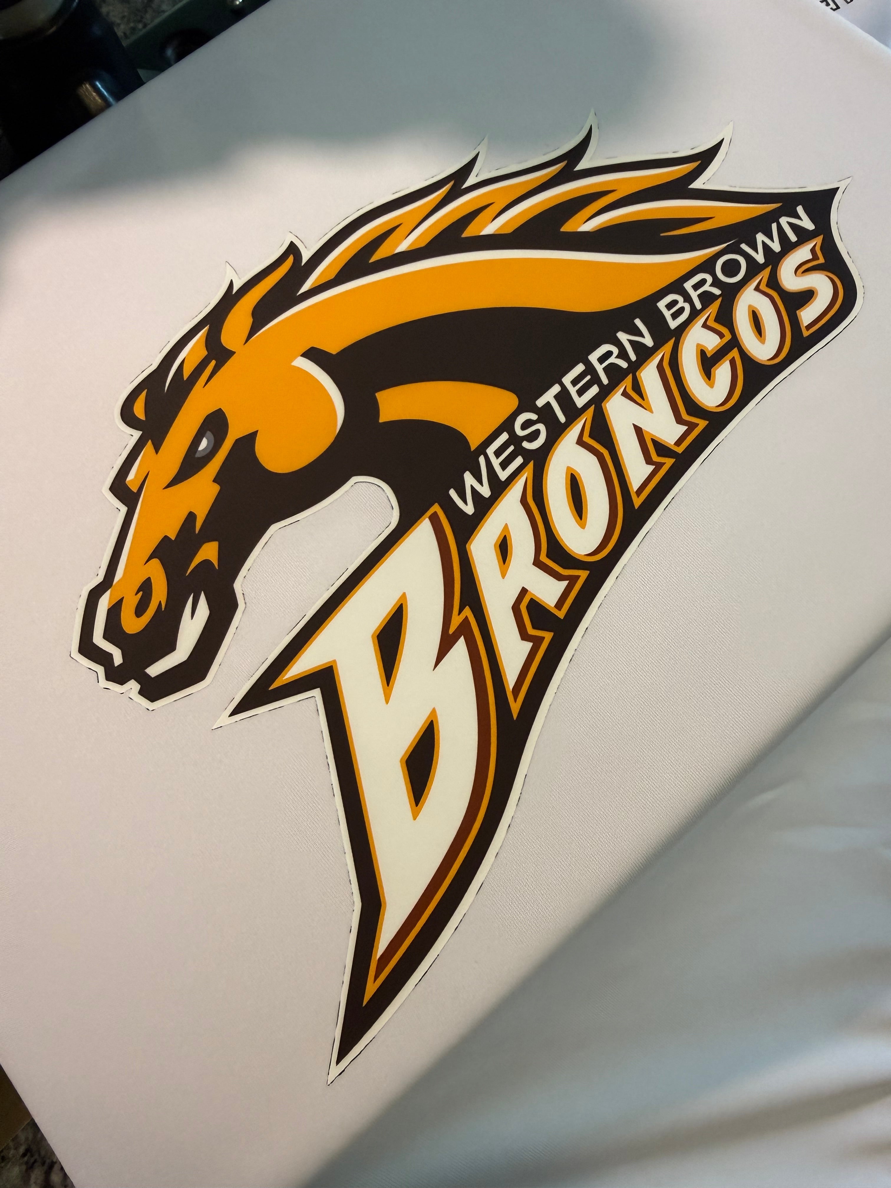 Western Brown Broncos Fan Apparel