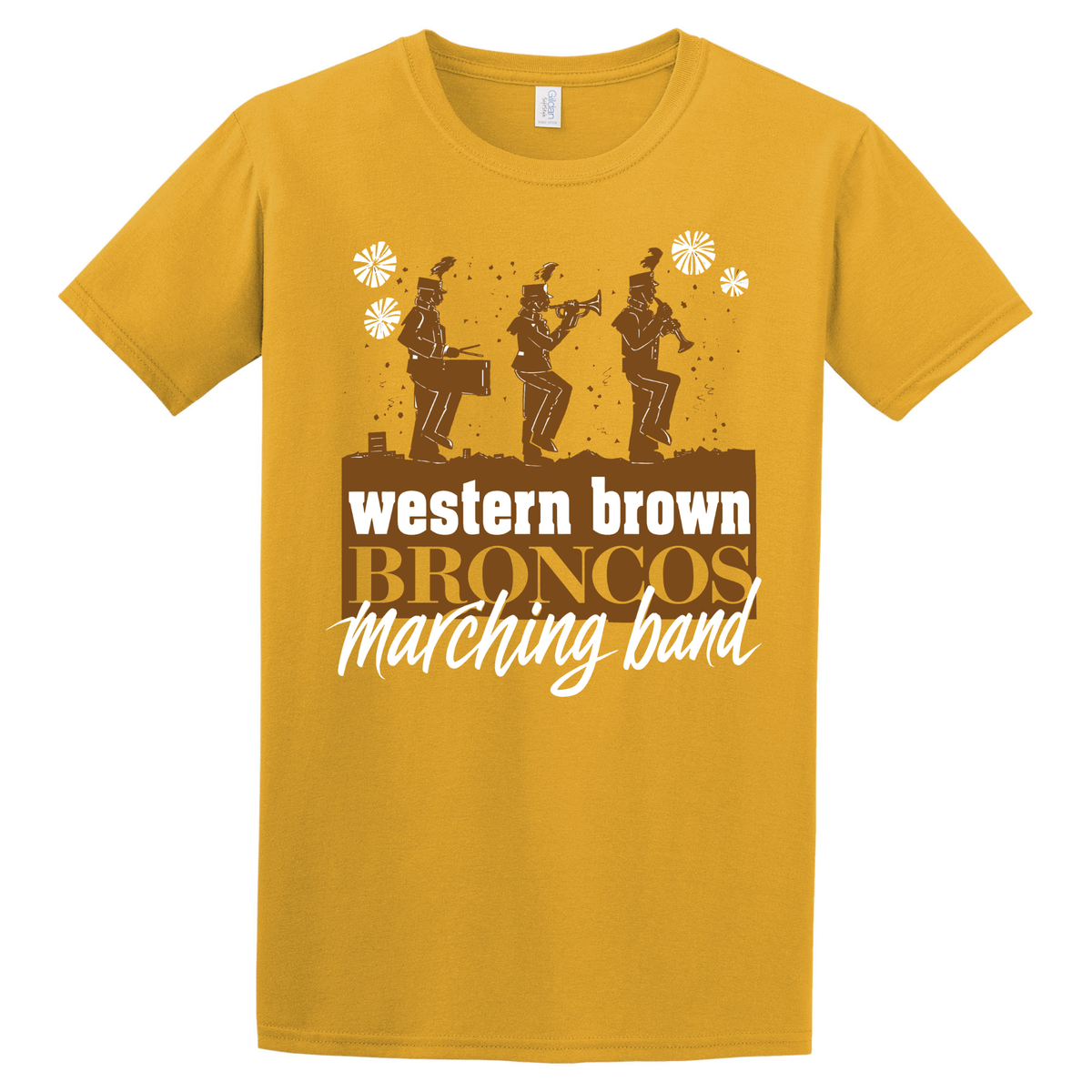Western Brown Broncos — The Pride of the Broncos — Youth T-Shirt
