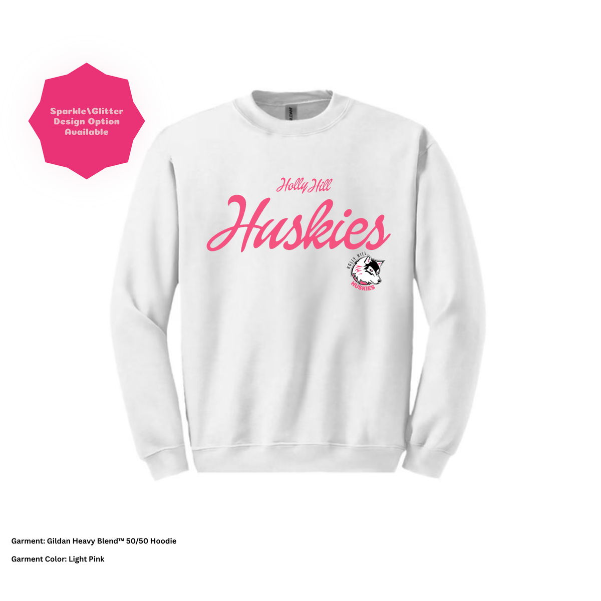 Holly Hill Retro Script — Gildan Sweatshirt