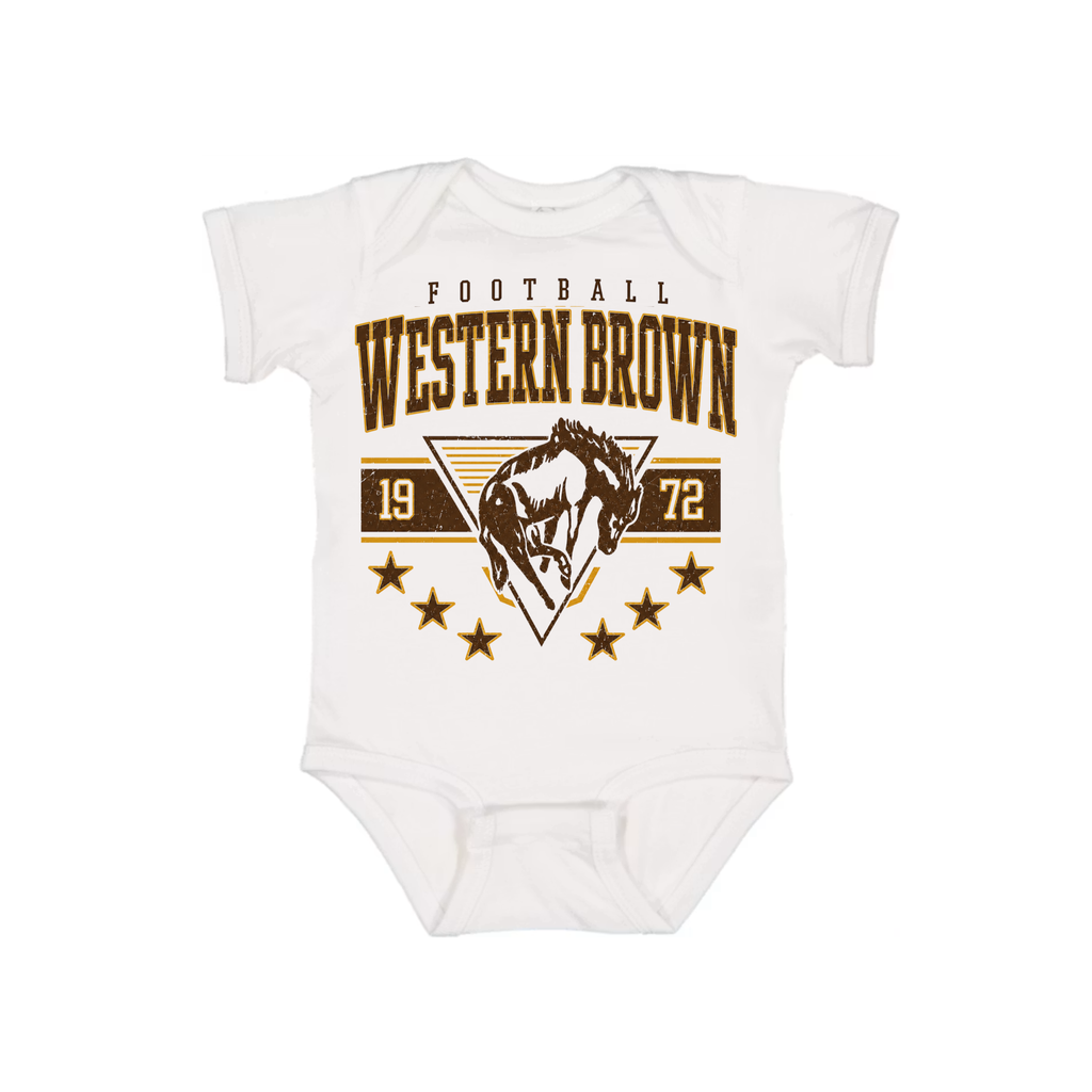 Western Brown Broncos — Bronco Stampede — Children T-Shirt