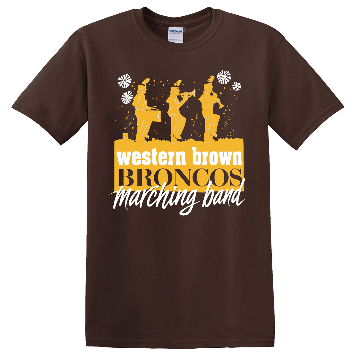 Western Brown Broncos — The Pride of the Broncos — Youth T-Shirt
