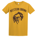 Western Brown Broncos — Horsepower — Youth T-Shirt
