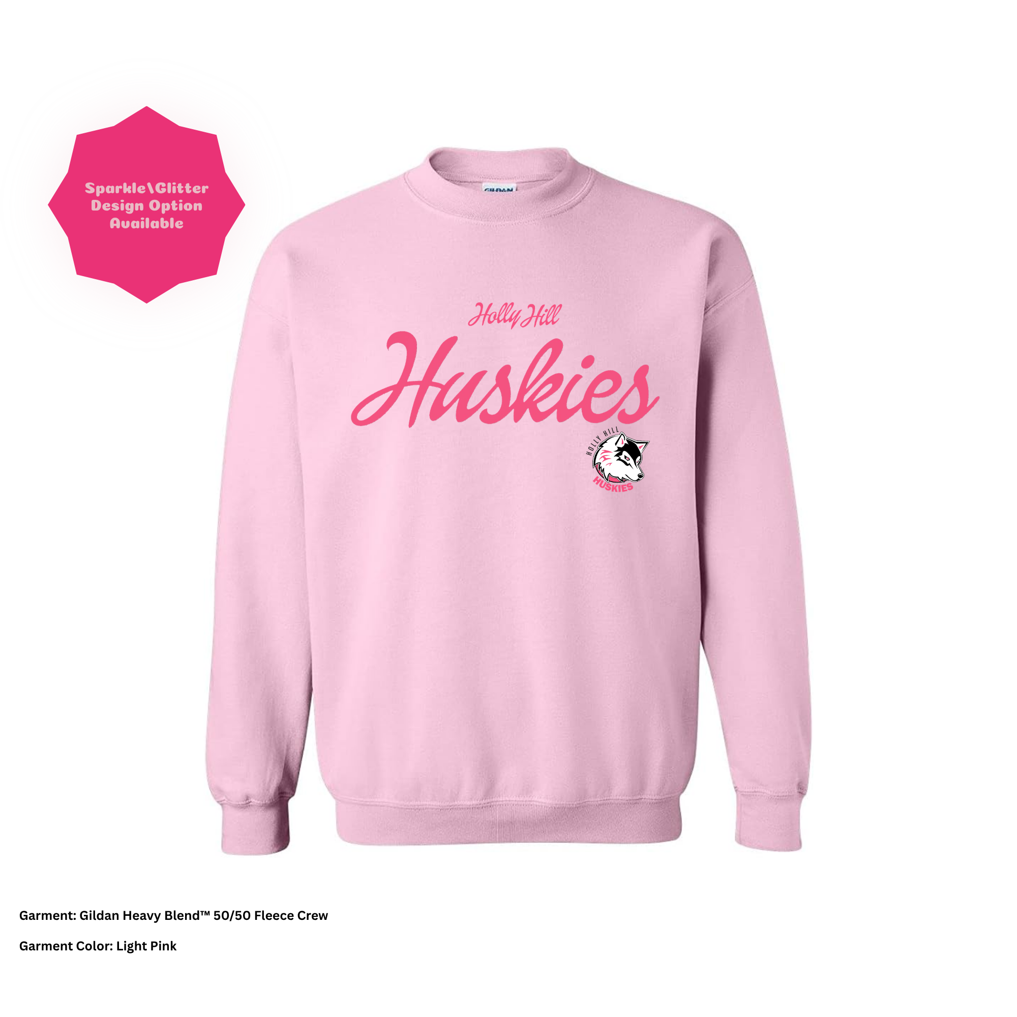 Holly Hill Retro Script — Gildan Sweatshirt