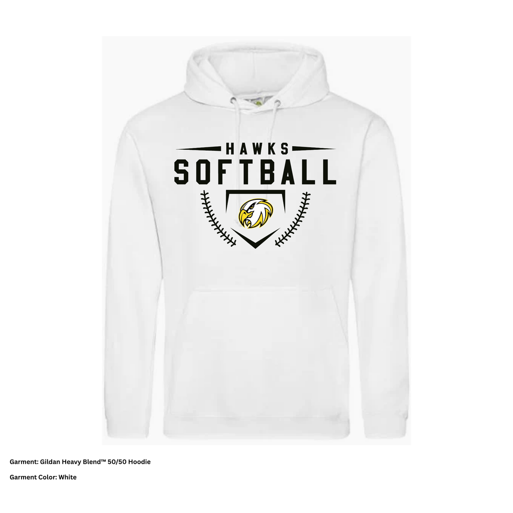 Ohio Hawks — Softball Badge — Hoodie