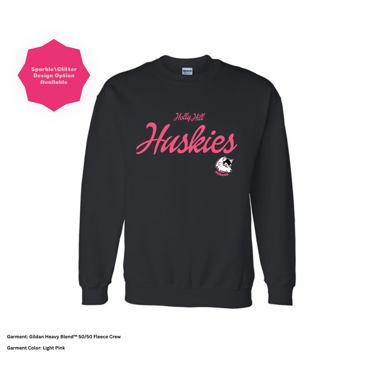 Holly Hill Retro Script — Gildan Sweatshirt