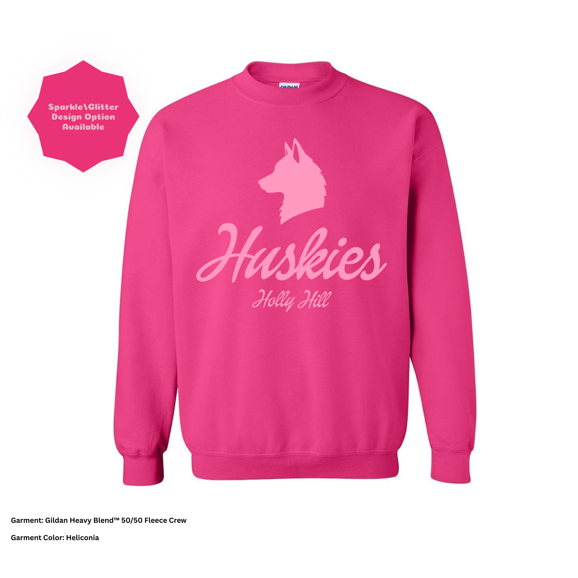 Holly Hill Huskies Dreamhouse — Gildan Sweatshirt