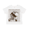 Western Brown Broncos — Bruiser (Brown) — Children T-Shirt