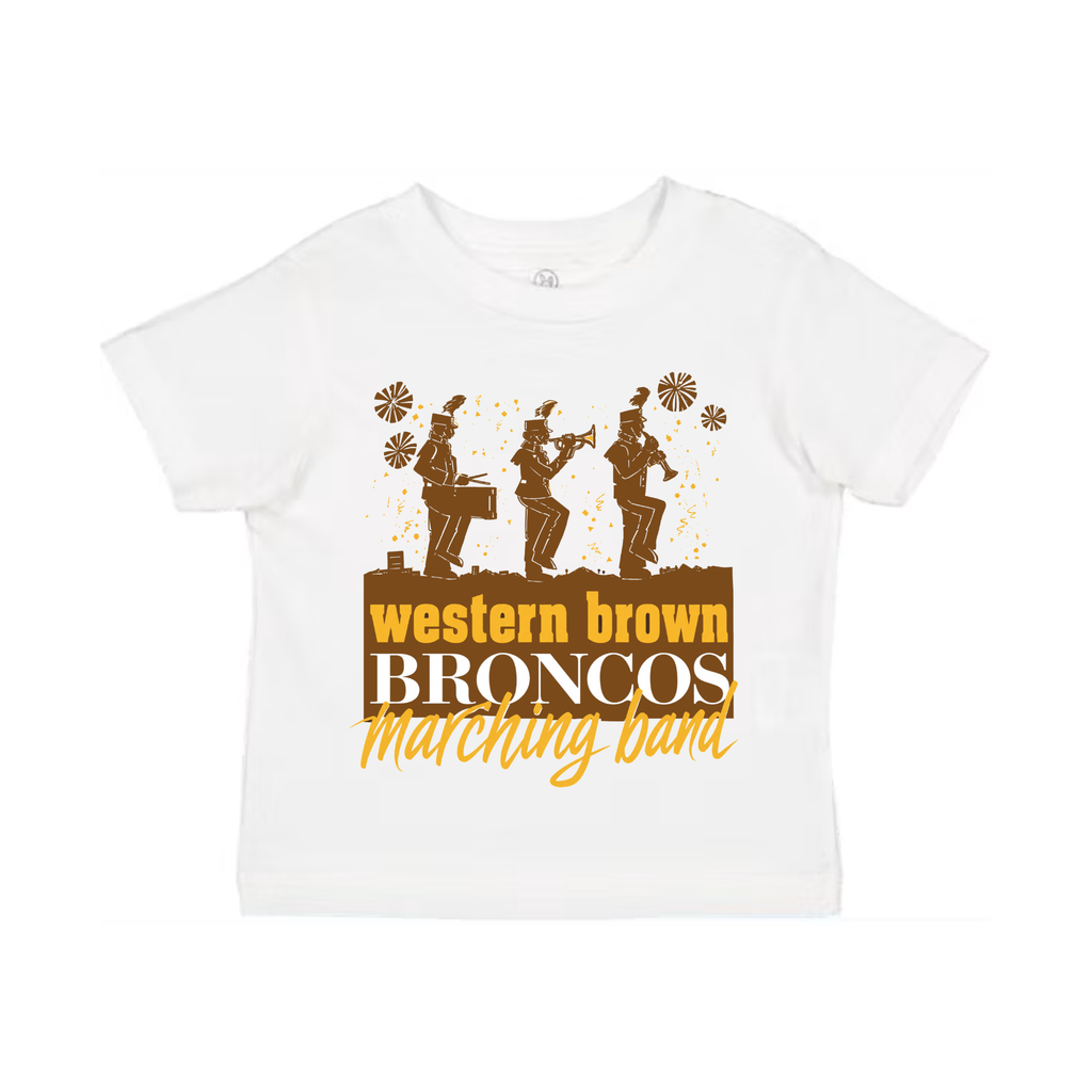 Western Brown Broncos — The Pride of the Broncos — Children T-Shirt