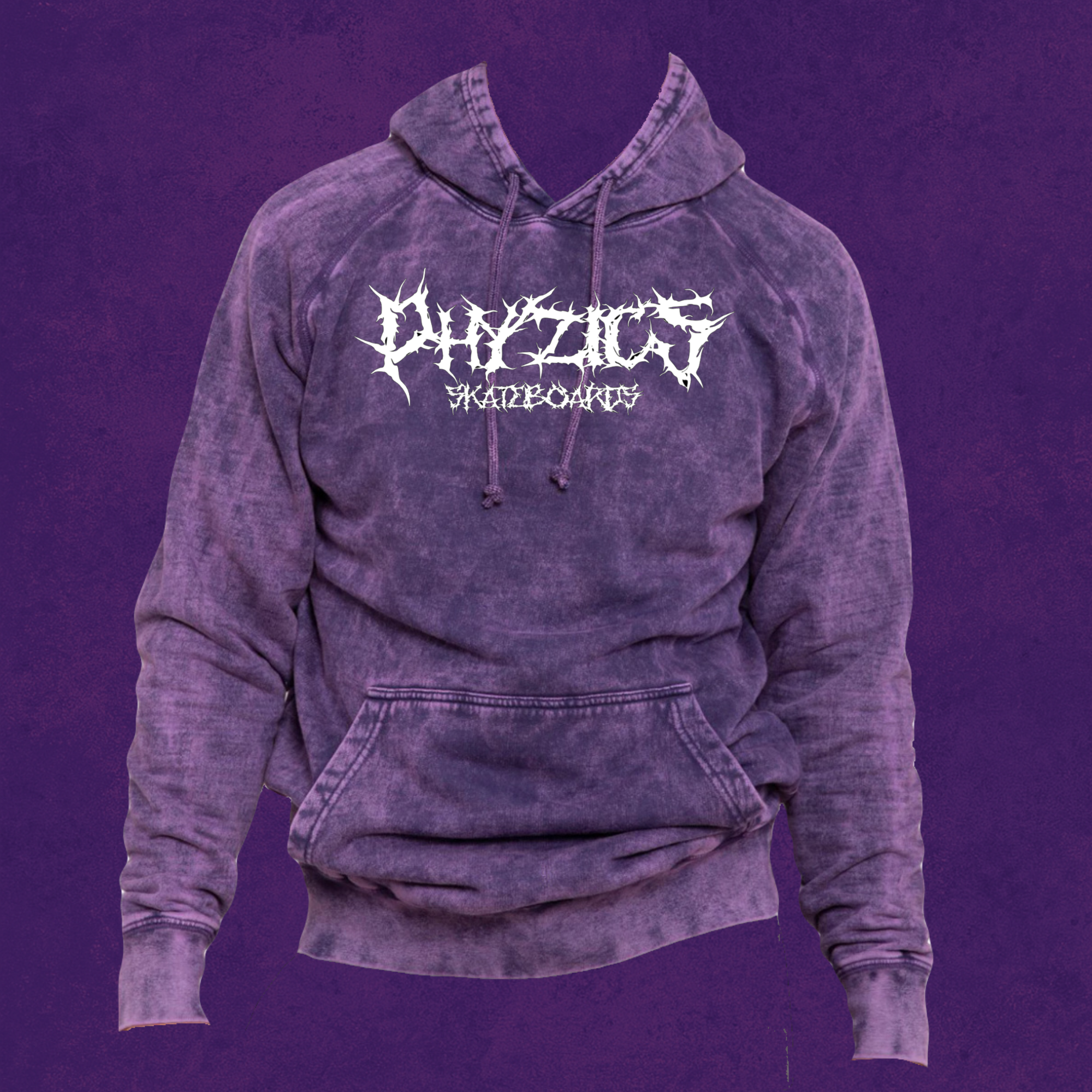 (Youth) Powertrip Purple Hoodie