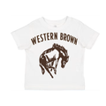 Western Brown Broncos — Horsepower — Children T-Shirt
