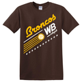 Western Brown Broncos — Broncos United – Volleyball — Youth T-Shirt