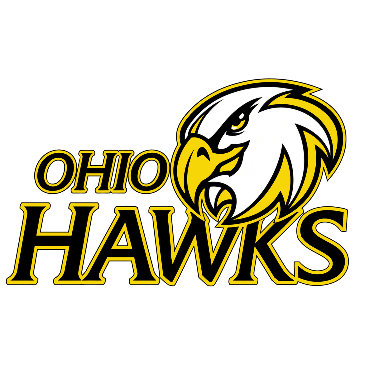 Ohio Hawks — Mascot — Long-Sleeve T-Shirt