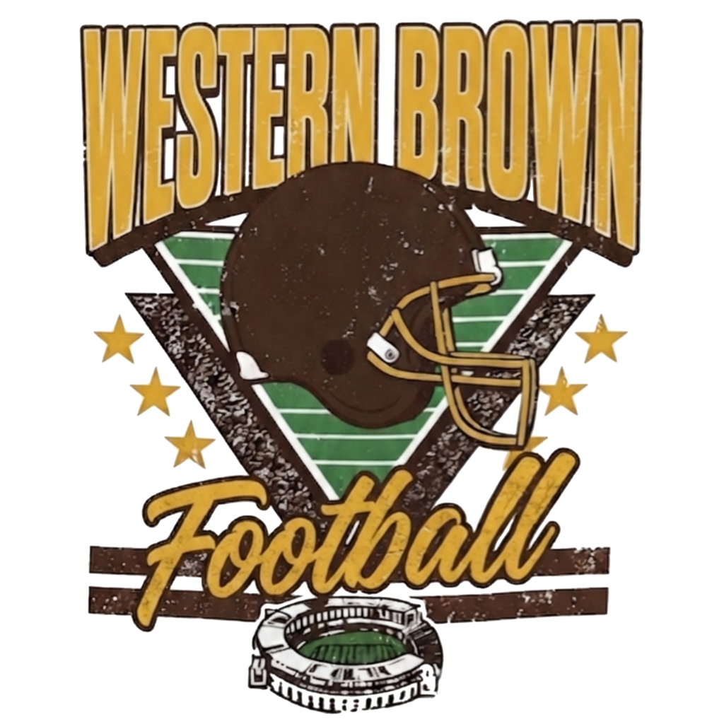 Western Brown Broncos — Friday Night Lights — Children T-Shirt