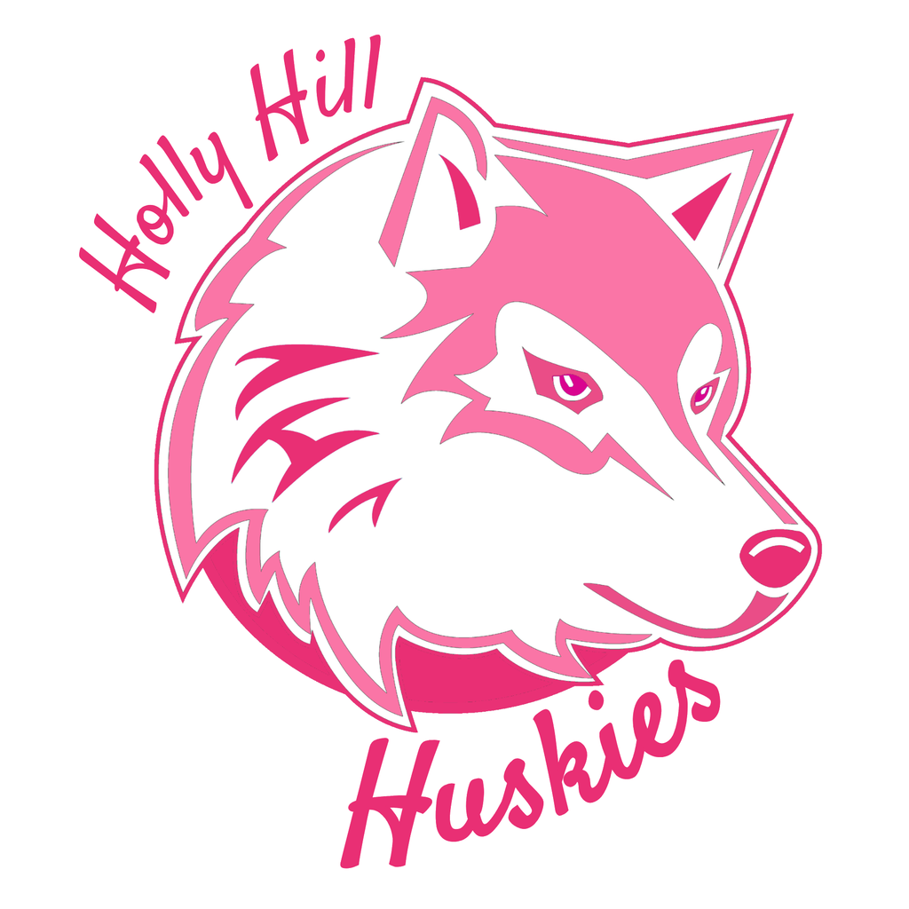 Holly Hill Huskies Script — Comfort Colors T-Shirt