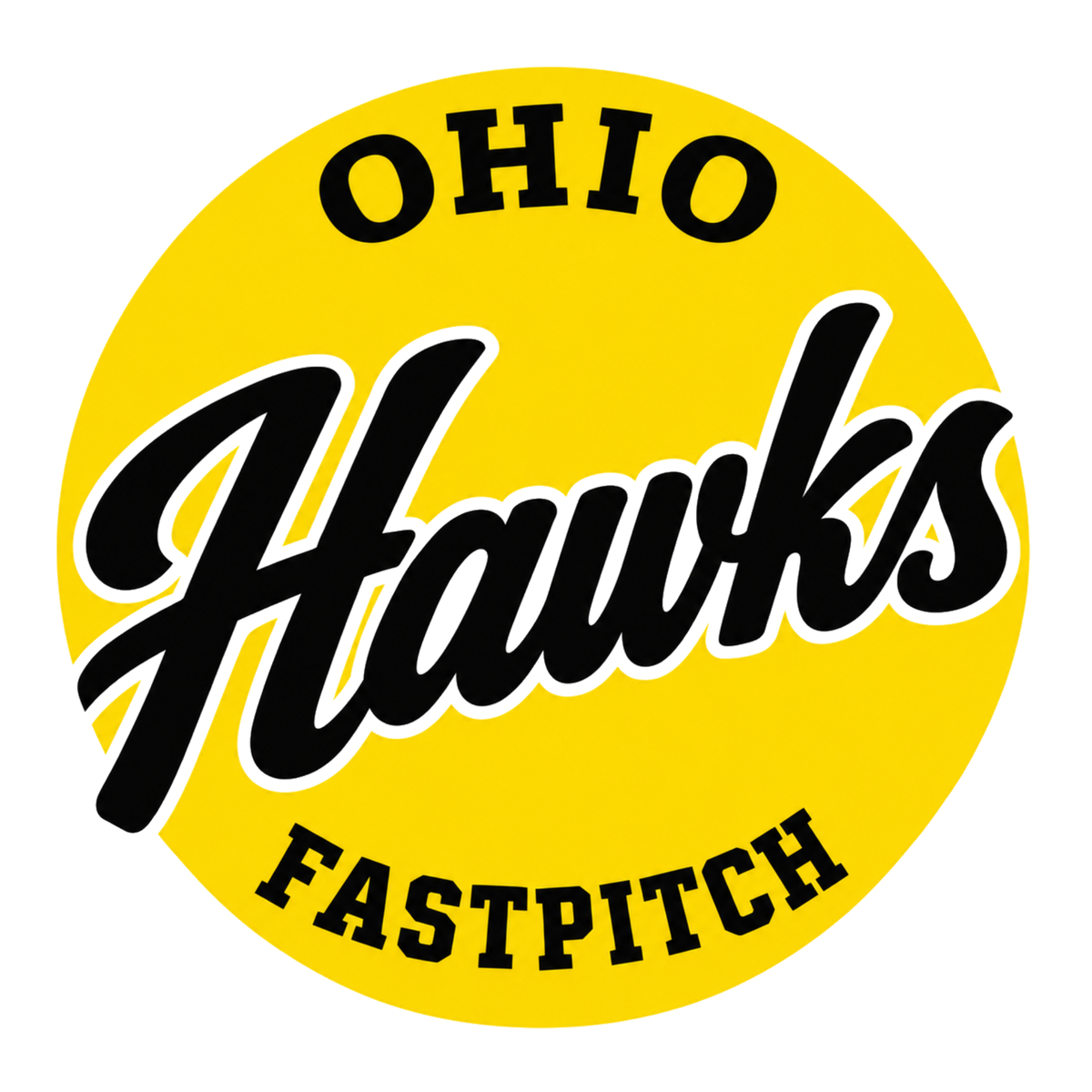 Ohio Hawks — Circle — Long-Sleeve T-Shirt