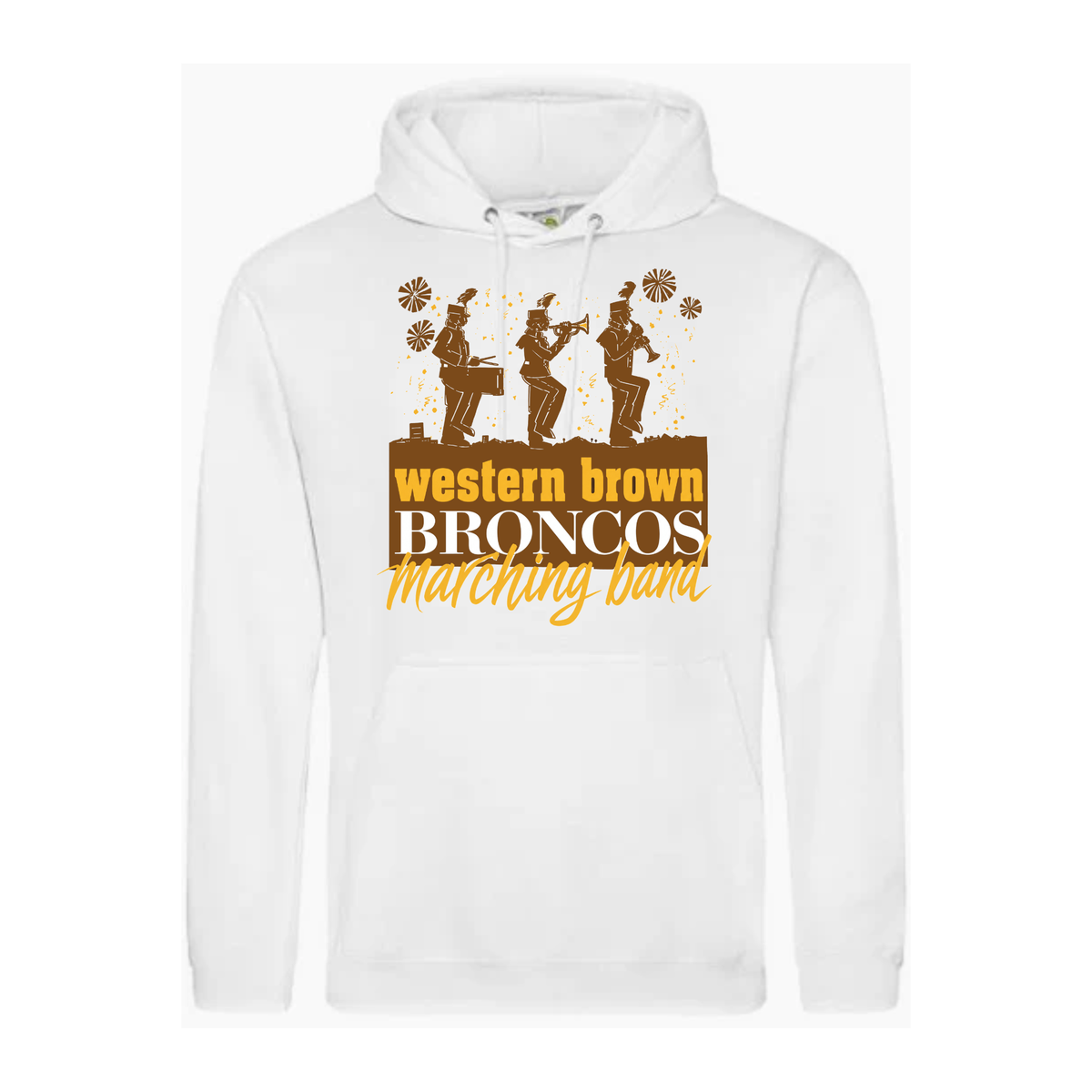 Western Brown Broncos — The Pride of the Broncos — Youth Hoodie