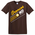 Western Brown Broncos — Bronco United — Adult T-Shirt