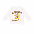 Western Brown Broncos — Broncos Cross Country — Children Crewneck Sweatshirt