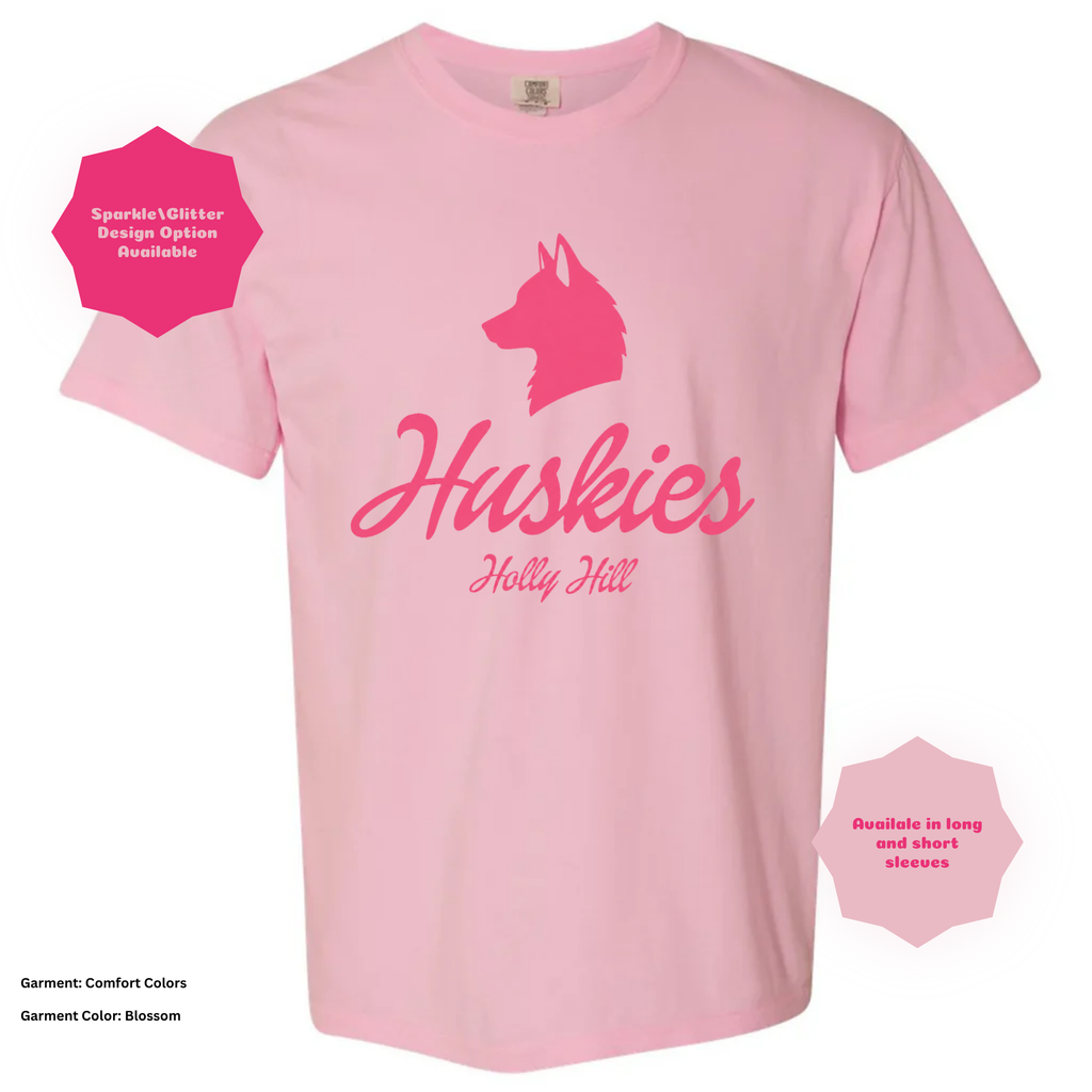Holly Hill Huskies Dreamhouse — Comfort Colors T-Shirt