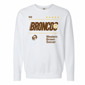 Western Brown Broncos — Fast Break — Adult Crewneck Sweatshirt