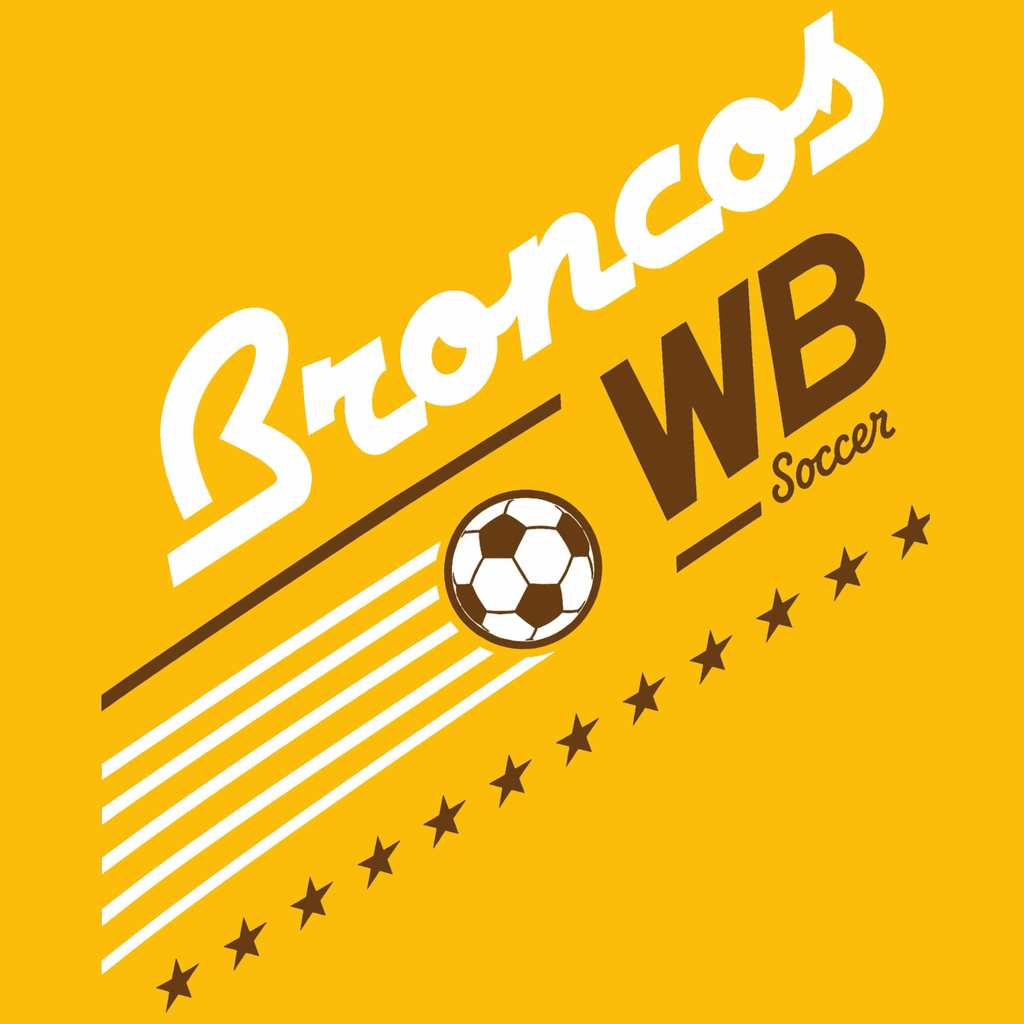 Western Brown Broncos — Bronco United — Youth Crewneck Sweatshirt