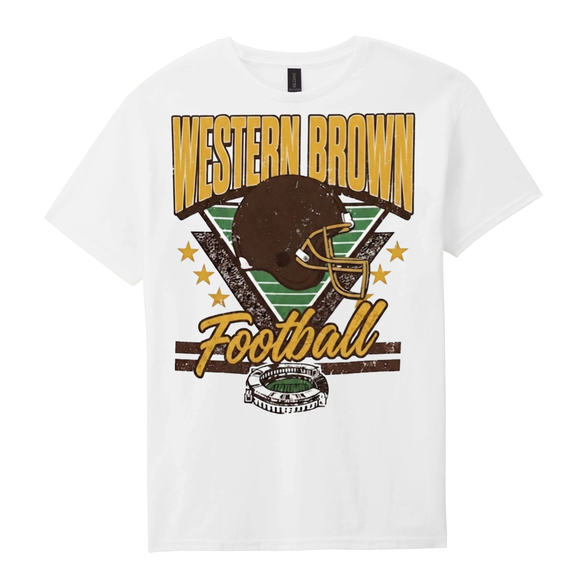 Western Brown Broncos — Friday Night Lights — Youth T-Shirt