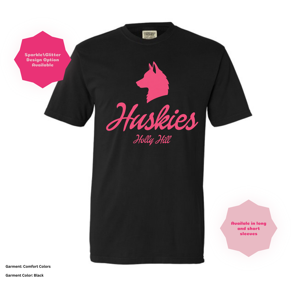 Holly Hill Huskies Dreamhouse — Comfort Colors T-Shirt