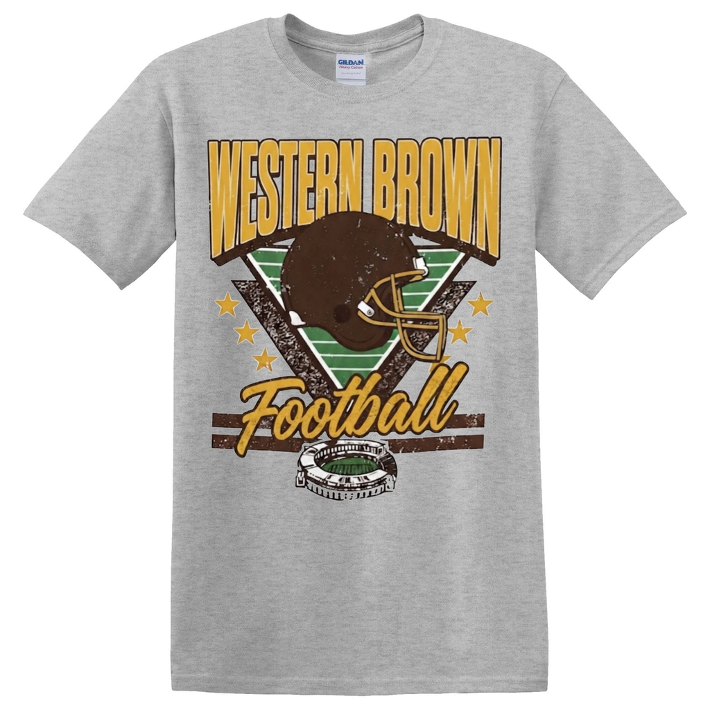 Western Brown Broncos — Friday Night Lights — Youth T-Shirt