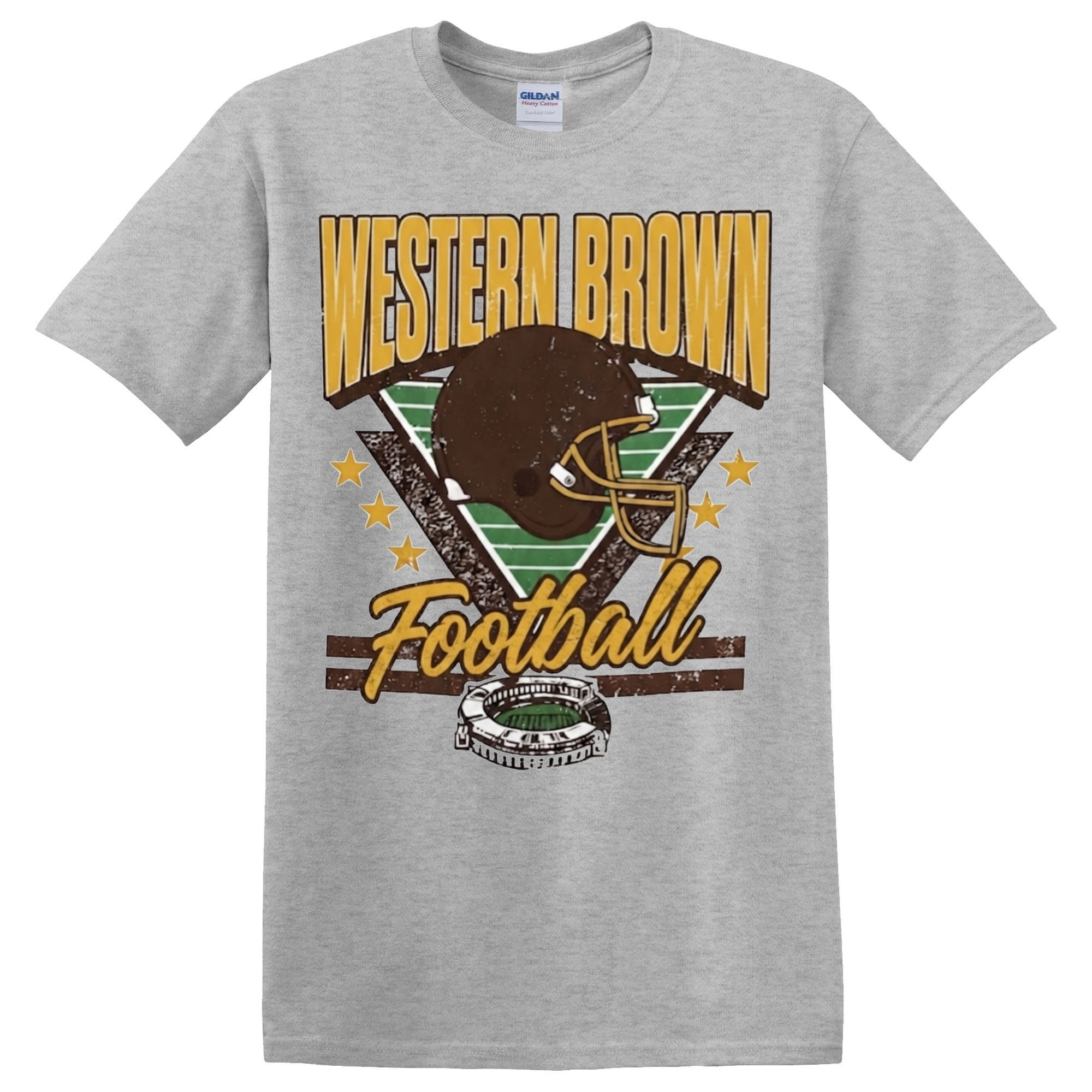 Western Brown Broncos — Friday Night Lights — Youth T-Shirt