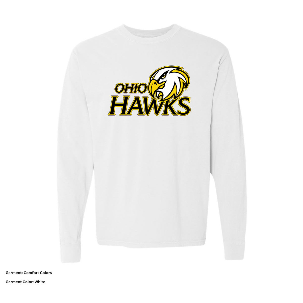 Ohio Hawks — Mascot — Long-Sleeve T-Shirt