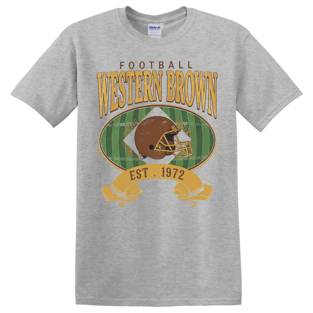 Western Brown Broncos — Home Field — Youth T-Shirt
