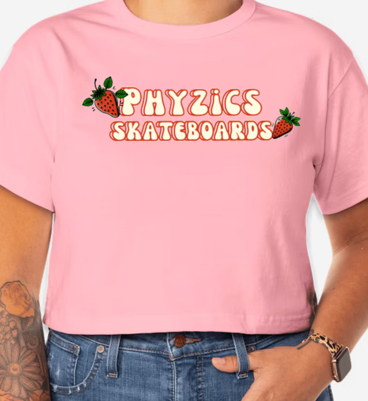 Berries & Cream (Pink) Short Sleeve T-Shirt