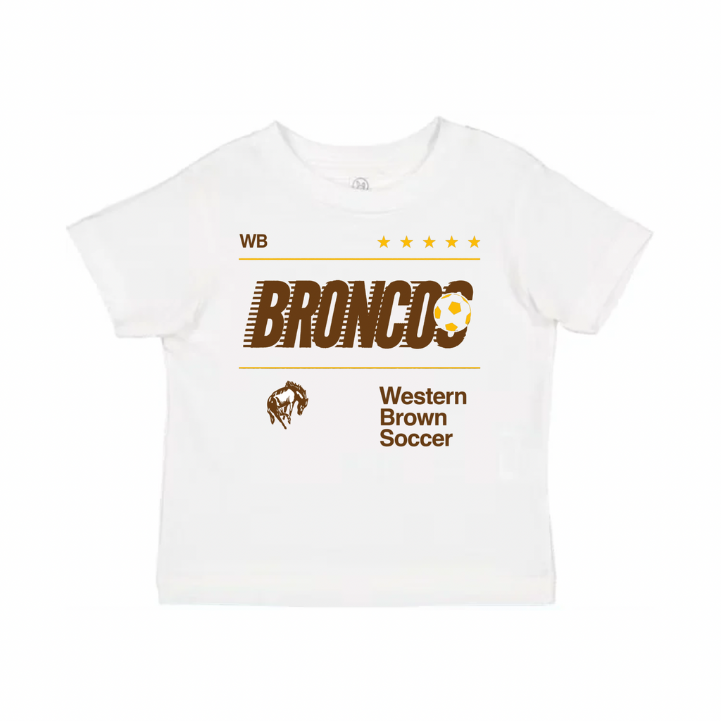 Western Brown Broncos — Fast Break — Children T-Shirt