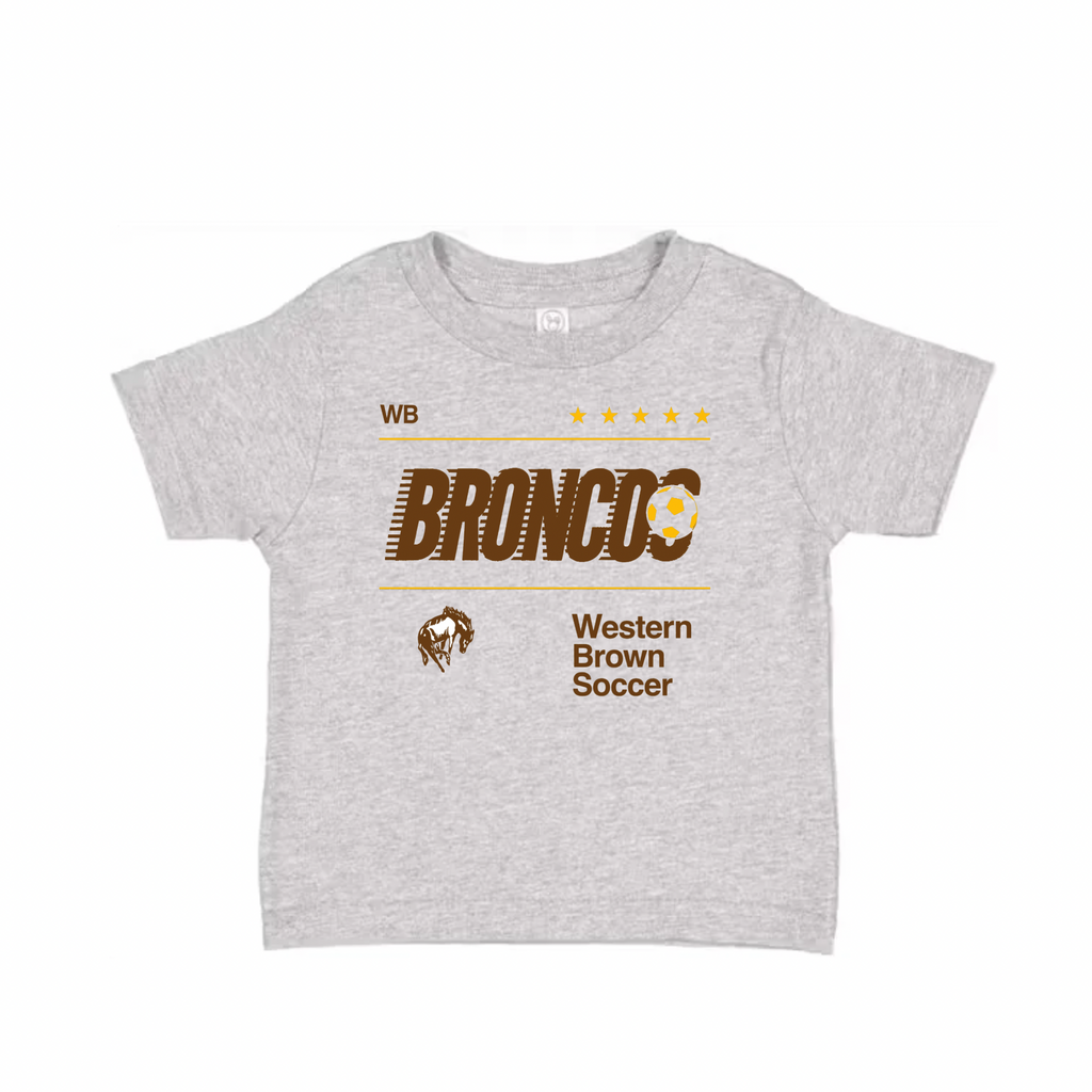 Western Brown Broncos — Fast Break — Children T-Shirt