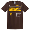 Western Brown Broncos — Fast Break — Youth T-Shirt
