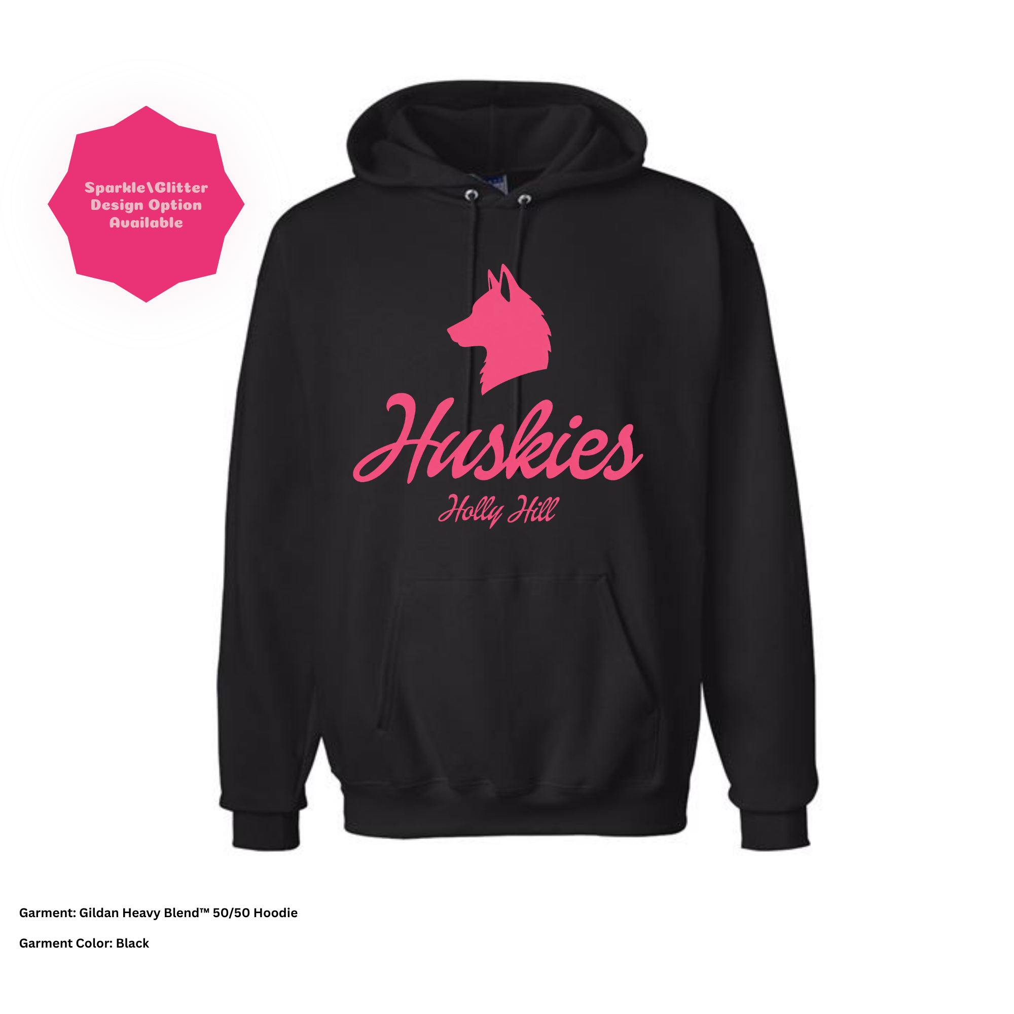 Holly Hill Huskies Dreamhouse — Gildan Hoodie