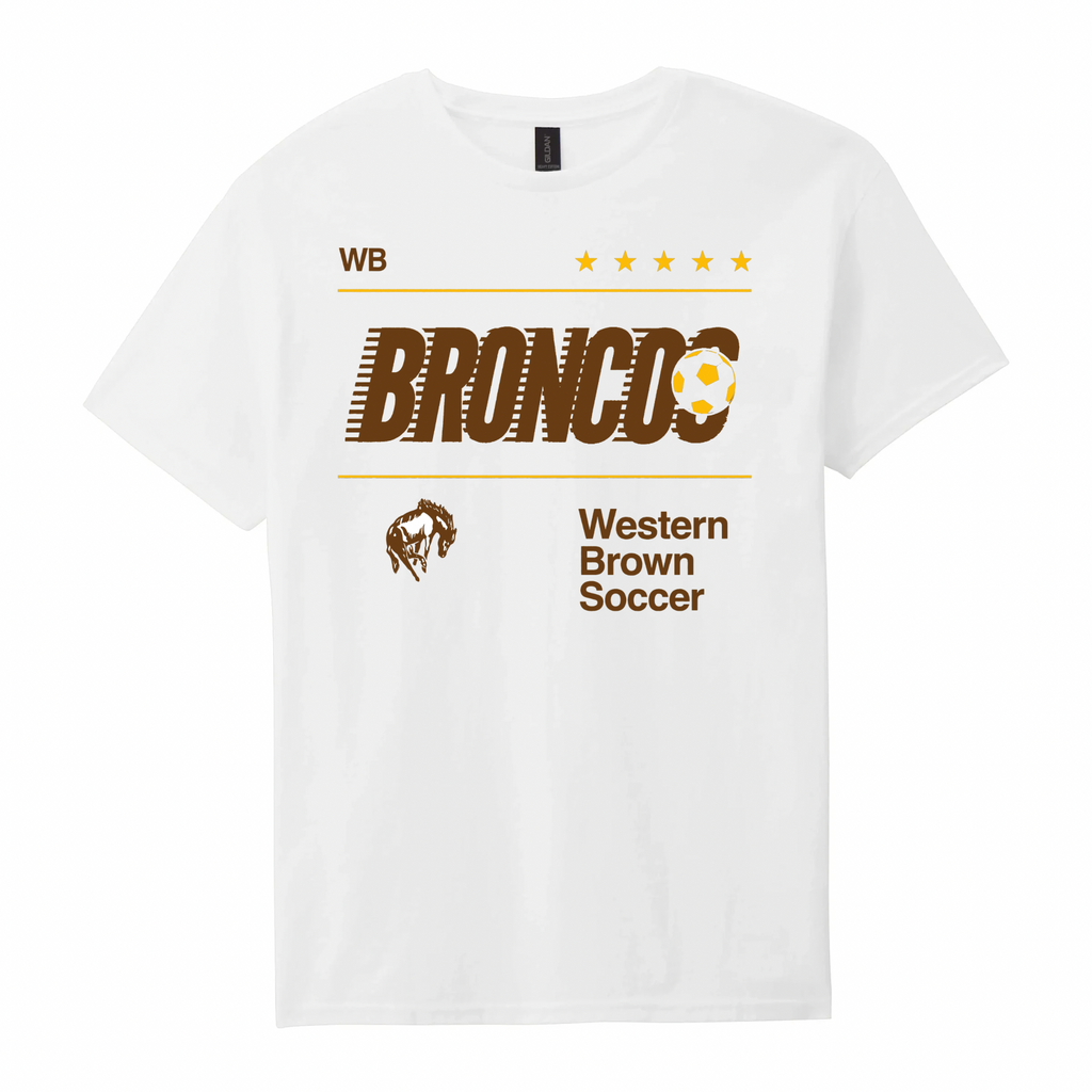 Western Brown Broncos — Fast Break — Youth T-Shirt