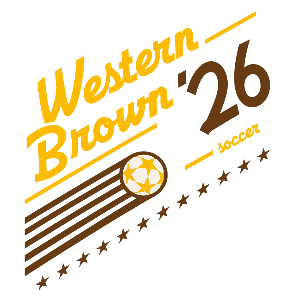 Western Brown Broncos — Pitch 26 — Adult T-Shirt