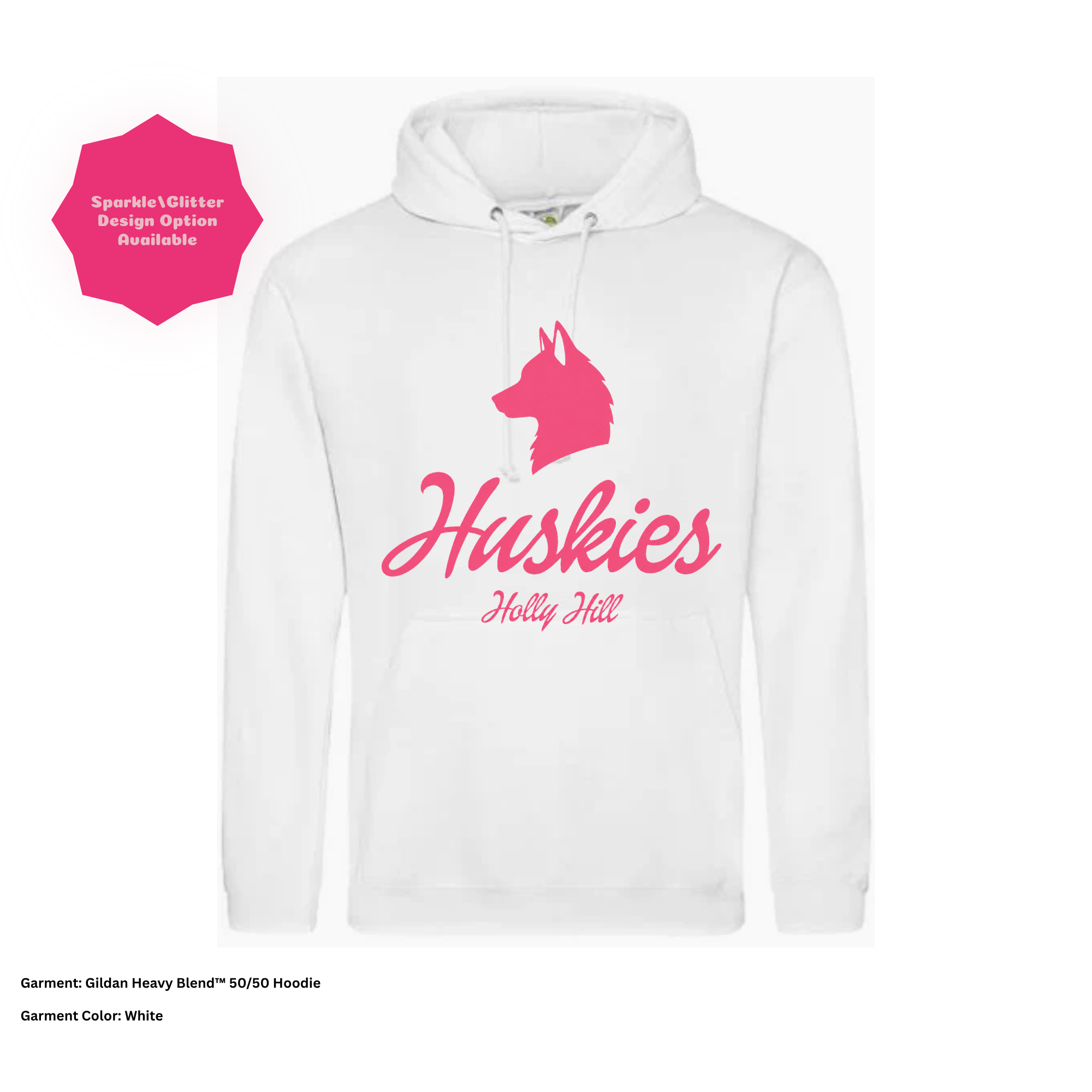 Holly Hill Huskies Dreamhouse — Gildan Hoodie