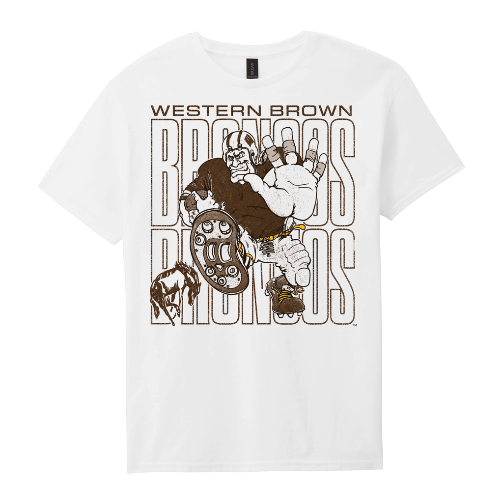 Western Brown Broncos — Bruiser (Brown) — Youth T-Shirt