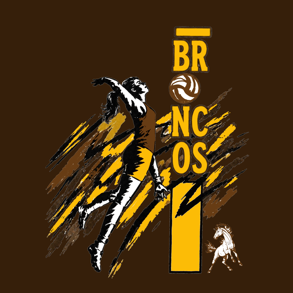 Western Brown Broncos — Air Raid — Youth Crewneck Sweatshirt