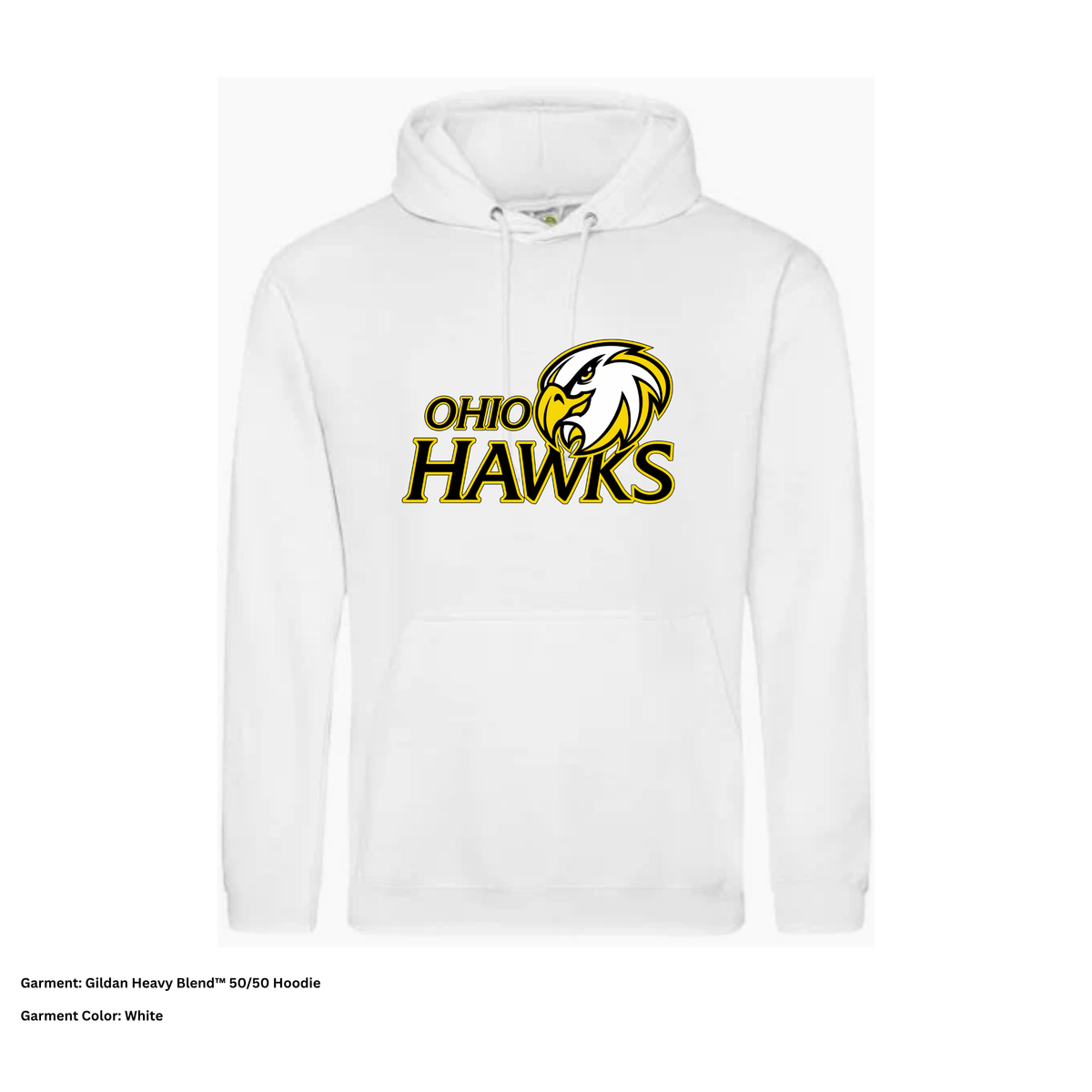 Ohio Hawks — Mascot — Hoodie