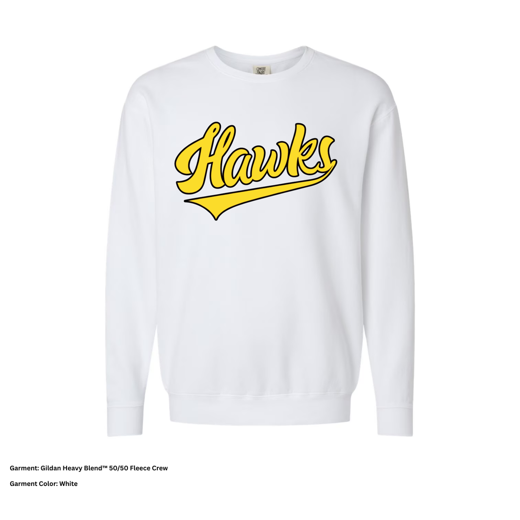 Ohio Hawks — Script — Crewneck Sweatshirt