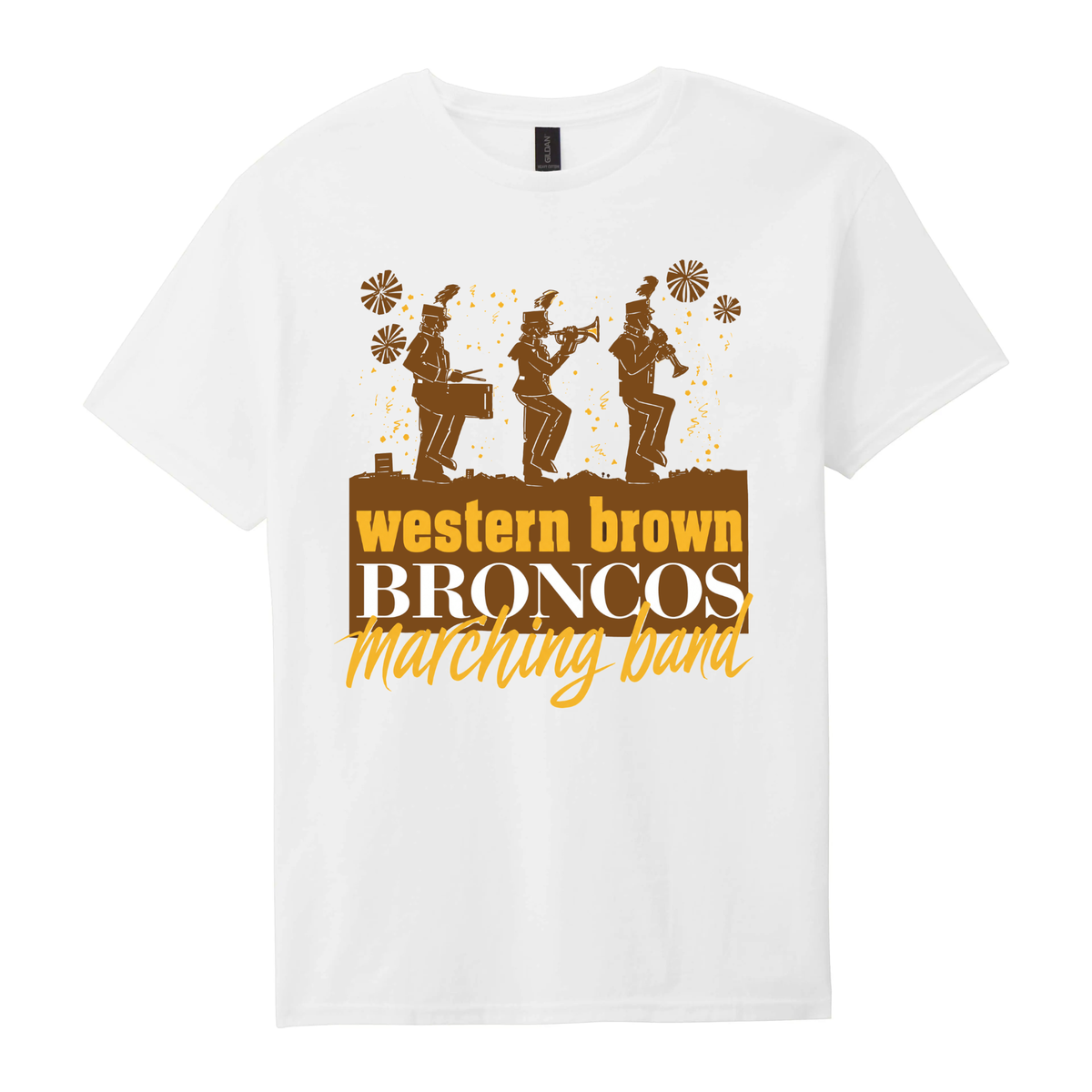 Western Brown Broncos — The Pride of the Broncos — Youth T-Shirt