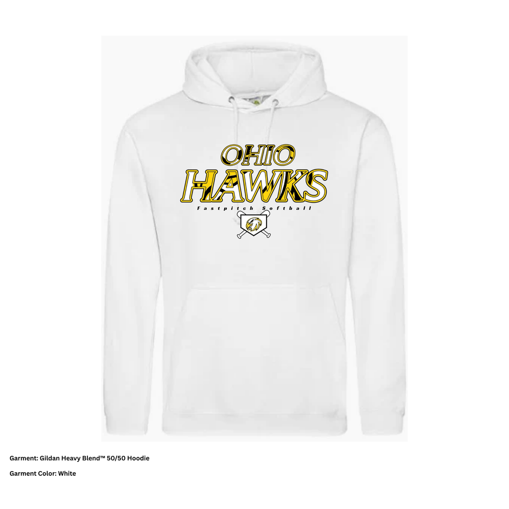 Ohio Hawks — Outline — Hoodie