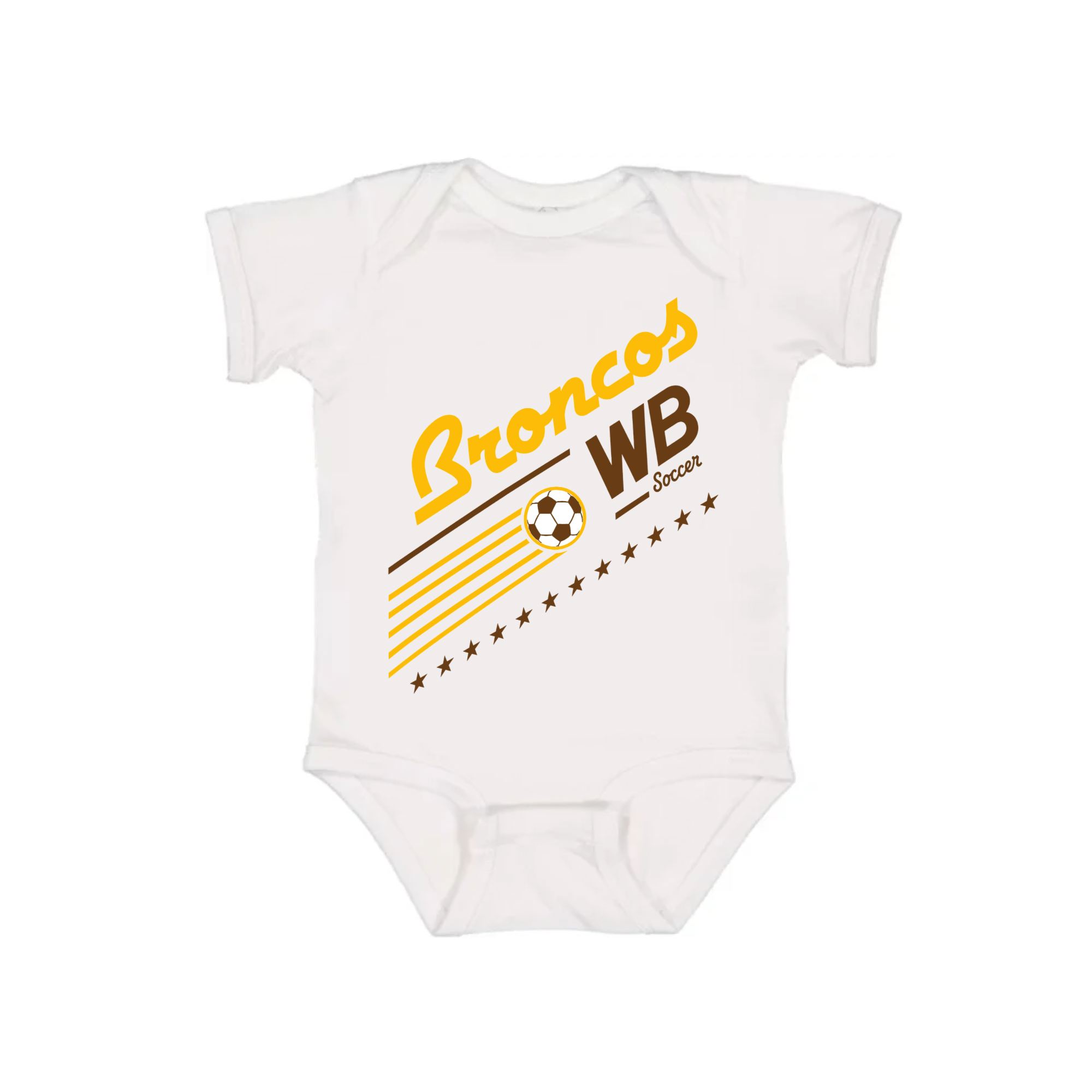 Western Brown Broncos — Bronco United — Children T-Shirt