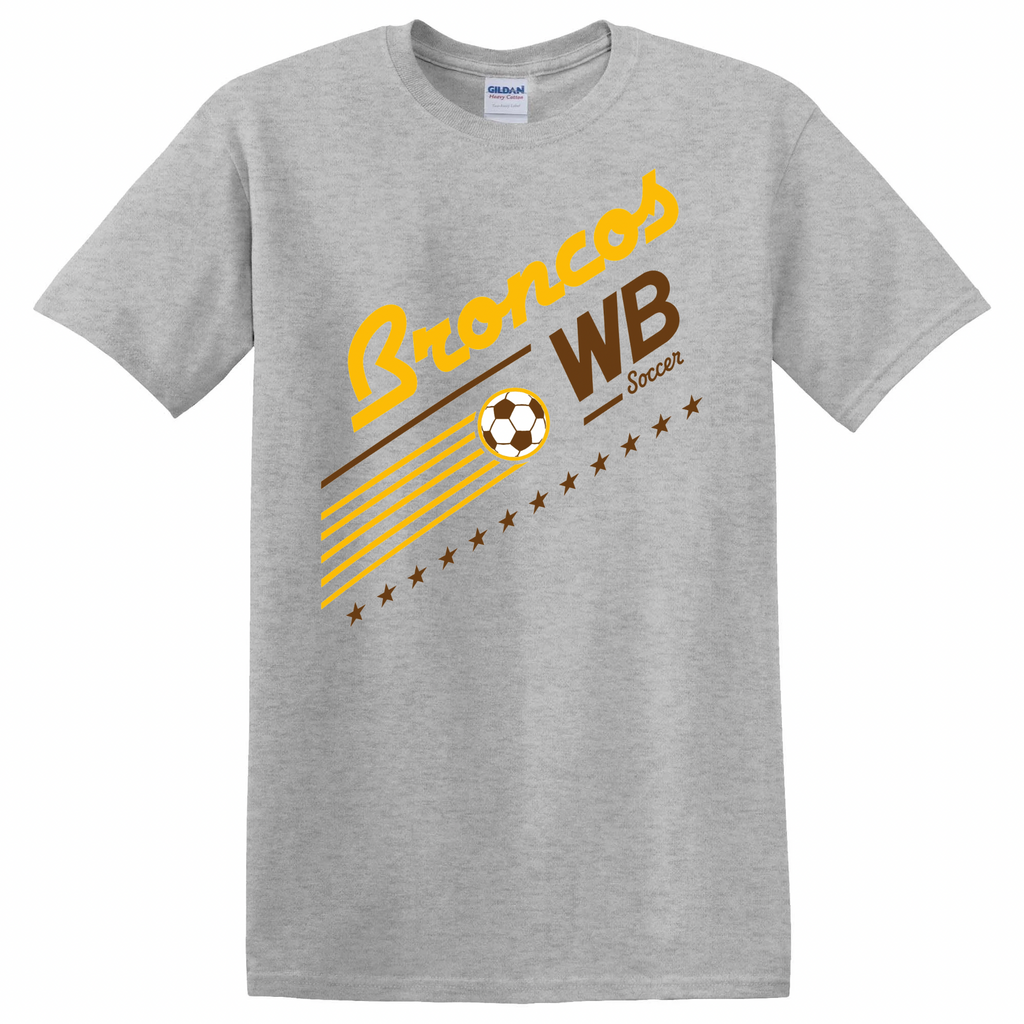 Western Brown Broncos — Bronco United — Adult T-Shirt
