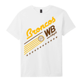 Western Brown Broncos — Broncos United – Volleyball — Adult T-Shirt