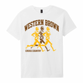 Western Brown Broncos — Broncos Cross Country — Youth T-Shirt