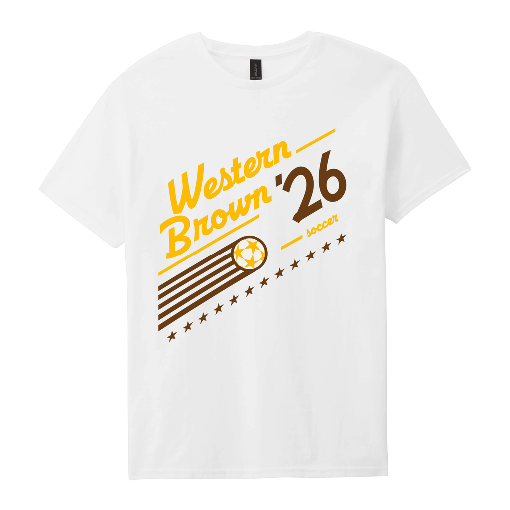 Western Brown Broncos — Pitch 26 — Adult T-Shirt